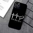 thumbnail image 2 of Jesus Bible Verse Christian Phone Case for iPhone 5-16 Series, Soft TPU, Black, Full Coverage, 2 of 9
