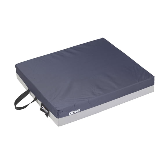 Gel E Foam / Gel Seat Cushion 18 W X 16 L X 3 D Inch For Wheelchairs 14886