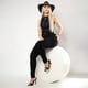 thumbnail image 3 of Jeans Mujer Super Skinny Tiro Alto Stretch Negro, 3 of 6