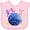 AD-Pink, variant on Inktastic Gemini Constellation Zodiac Sign Illustration Boys or Girls Baby Bib