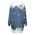 thumbnail image 3 of Vestidos de Verano 2025 Para Mujer, Moda de Otoño E Invierno, Estampado Navideño, Cuello Redondo, Manga Larga, Vestido Informal, 3 of 3