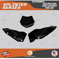 thumbnail image 3 of Kalair GFX Graphics Kit for Ktm Motocross 2-STROKE 125SX, 150SX and 250SX (2007) Splinter Series, 3 of 5