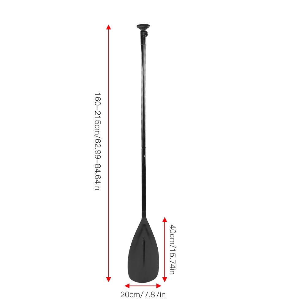 Tebru Surfboard Paddle, Paddle, Boating Paddle Surfboard 2 Section Aluminum Adjustable Paddle for Boating Kayaking Surfing