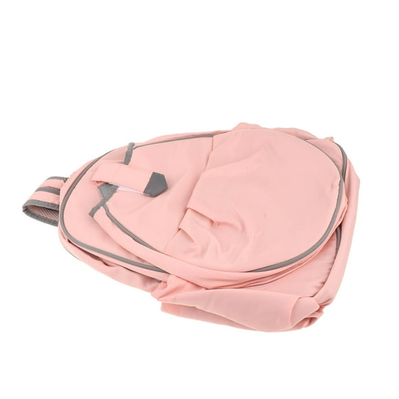 Bolsa de tenis, impermeable, 20 L, elegante, portátil y resistente, tipo bandolera, ideal para tenis, bádminton y pickleball. Rosa