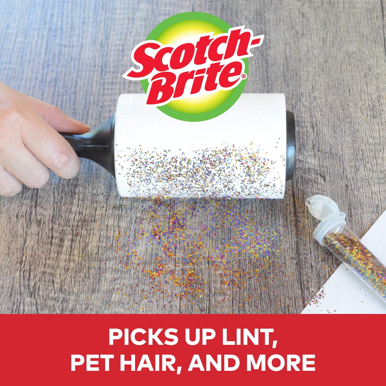 Scotch-Brite Lint Roller 6 Pack, 56 Sheets per Roller