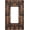 Espresso Barn Door, variant on Decorative Outlet Covers with Rustic Blue Watercolor Eucalyptus Leaves Design 1 Gang Duplex Light Switch Cover Plate Unique Wall Plates Electrical Switchplate Cover for Bedroom Decor