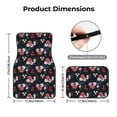 thumbnail image 5 of Vsdgher Rose Flowers Car Foot Mat Set of 4 Pieces Universal Floor Liner Car Accessories Fits Most Cars, Trucks, Vans, sedans, SUV, 5 of 7