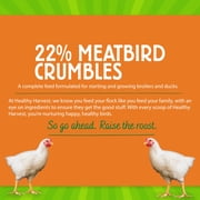 22% Meatbird Starter Crumbles