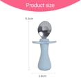 thumbnail image 2 of Vajilla de silicona para bebés y niños pequeños Cuchara tenedor Agarre de silicona para bebés y niños pequeños Diseño antiasfixia, 2 of 5