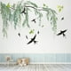 thumbnail image 1 of Adhesivos de pared de PVC removibles con rama de sauce y golondrina, 1 of 4