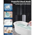 thumbnail image 4 of Luxsego Filtered Shower Head for Hard Water with Stop, High Pressure 4-Mode Shower Heads Built-in Power Spray to Clean Corner, Tub & Pets, Water Softener Handheld Shower to Remove Chlorine & Fluoride, 4 of 15