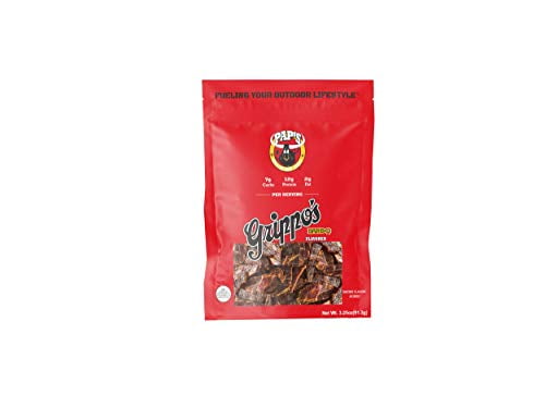 Grippo's Bar-B-Q Flavored Premium Beef Jerky 3.25 Oz