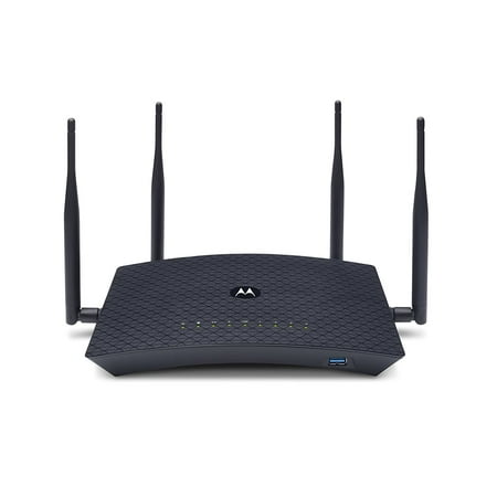 MOTOROLA MR2600 Smart Gigabit WiFi Router with Extended Range | AC2600 (Best Wireless Router For Range And Speed 2019)