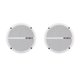 thumbnail image 1 of 2pcs Audio Ceiling Speaker Waterproof Radio Speaker Passive Sound Weah-400 4ohm 25w Speaker Diy For Home Theater, 1 of 5