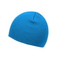 thumbnail image 2 of Top Headwear 12 pack lot Dozen Short Skull Cap Cuffless Beanies - Aqua, 2 of 3