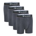 thumbnail image 1 of 100% Merino Wool Boxer Briefs Men Merino Wool Underwear Base Layer Merino Boxer Brief Underpants Soft Moisture Breathable Comfy 4 Pack-Gray M, 1 of 6