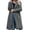 Grey, variant on Vedolay Women Coats Plus Size Casual Short Sleeve Cardigan Coat 2023 Black,M