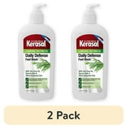 (2 pack) Kerasal Daily Defense Foot Wash Plus Natural Tea Tree Oil, Liquid, 12 fl oz