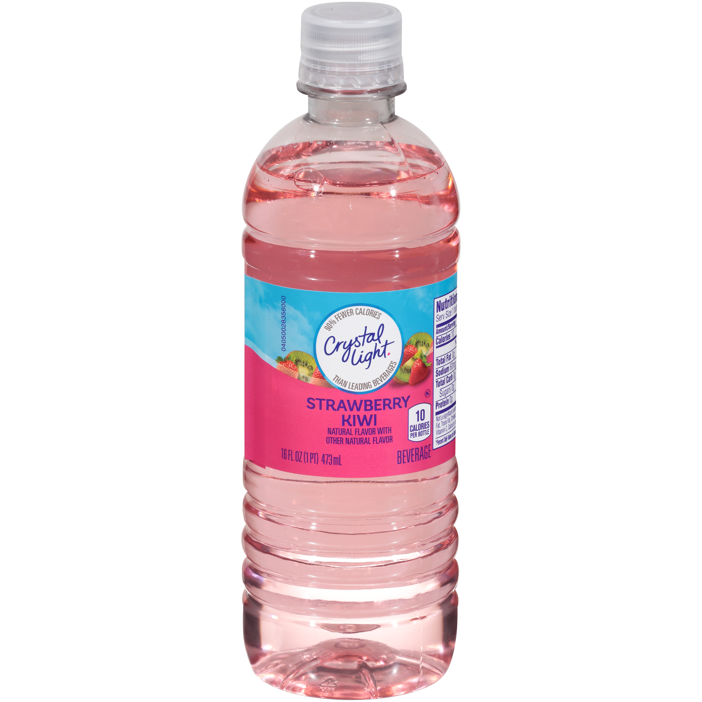 Crystal Light SugarFree ReadyToDrink Strawberry Kiwi, 16 Oz. Bottle