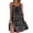 Multicolor, variant on XIAOCHA Women's Floral Print Spaghetti Strap Midi Dress Scoop Neck Sleeveless Loose Fit Casual Dress Lightweight Summer Beach Sundress
