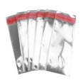 thumbnail image 4 of UOFFICE Clear Resealable Cellophane Bags, 2.4" x 5.1", Polypropylene Film, 4 of 5