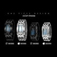 thumbnail image 3 of Future Technology Binary Digital Watch Couples' Stainless Steel LED Bracelet Sport Watch, 3 of 5