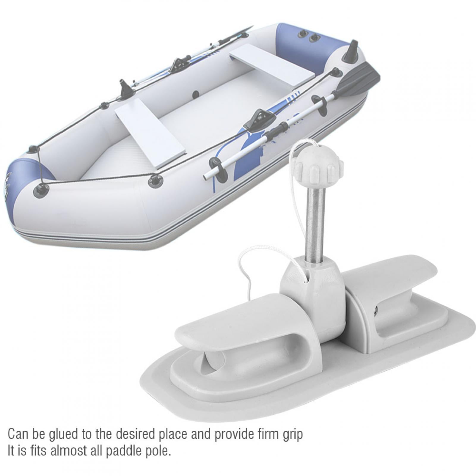 Inflatable Boat Oars Hook Mount No Drilling Adjustable Paddle Holder Patch 