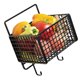 thumbnail image 3 of Cesta de Pared Para Cocina, Gran Capacidad, Ahorro de Espacio, Almacenamiento Montado en la Pared Con Gancho para Condimentos Vegetales, Hecha de Metal, 3 of 7