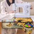 thumbnail image 4 of ZIATUBLE Sunflower Sewing Machine Pad Butterfly Sewing Machine Mat Protective Mat for Standard Household Sewing Machines Waterproof Sewing Machine Pad with Storage Bag Home Decor, 4 of 5