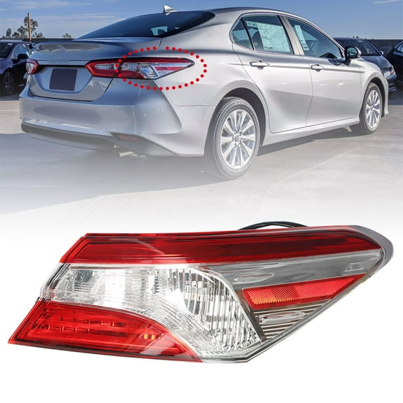 ALL-CARB Right Tail Light Right Passenger Signal Auto Accessories Lamp Replacement for Toyota Camry 2018 2019 2020 TO2805134 8155006720