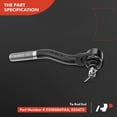 thumbnail image 5 of A-Premium 12Pcs Front Rear Suspension Kit Sway Bar Link Tie Rod End Ball Joint Compatible with Jeep Grand Cherokee 1999-2004, 5 of 9