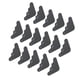 thumbnail image 1 of 16PCS Carpet Stickers Prevent Slipping Washable Waterproof Double Sided Adhesive Rug Pads for Mats Sofa Cushions Dance Mats Black, 1 of 5