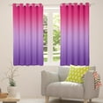 thumbnail image 5 of Erosebridal Hot Pink and Purple Curtains for Bedroom,Rainbow Ombre Blackout Curtains Aesthetic Living Room Decor,Gradient Colorful Curtains & Drapes Abstract Window Curtain, 5 of 6