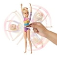 thumbnail image 3 of Barbie Gymnastics Playset with Blonde Fashion Doll, Balance Beam, 10+ Accessories & Flip Feature, 3 of 5