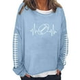thumbnail image 1 of Sweat à Capuche pour Femmes - Manches Longues Col Rond Imprimé Rugby pour un Port Quotidien Confortable et Style Athlétique, 1 of 1