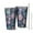 Pioneer Flower Floral-3, variant on 16oz Tumblers Pioneer Flower Floral Print Pattern Stainless Steel Vacuum Insulated Double Wall Travel Tumbler Cups Mug with Lid and Straw,Cleaning Brush for Coffee,Tea