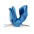thumbnail image 5 of Boy's Poly Satin Banded Clip On Bow Ties (Cobalt), 5 of 7