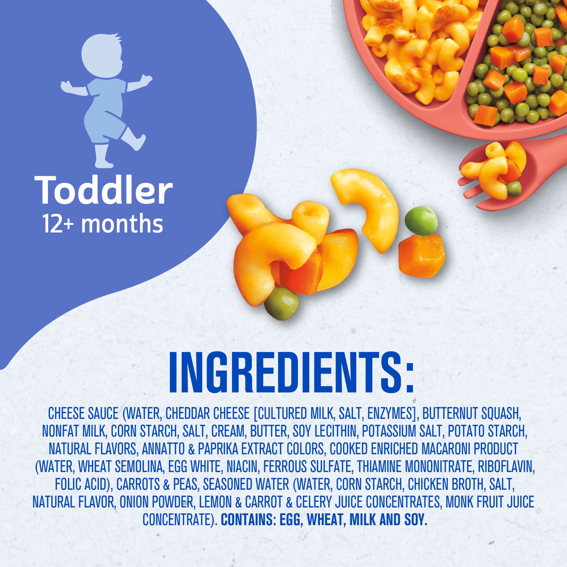 Gerber Toddler Food, Macaroni & Cheese, Mealtime for Toddler 6.6 oz