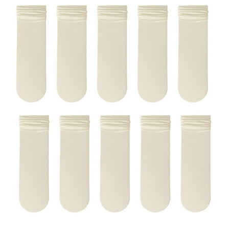 

Transparent silk knee-high stockings