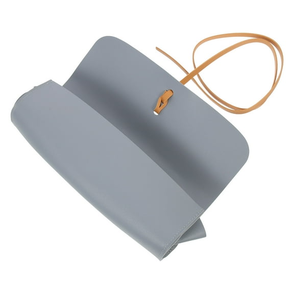 HEATSHAKING Travel Organizer Makeup Brush Storage Pouch Blue Folding Design 1Set 10X3X3In