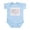 Sky Blue, variant on CafePress - Supporting Admiring Honoring 1.2 (BC) Infant Bodys - Baby Light Bodysuit, Size Newborn - 24 Months