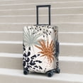 thumbnail image 2 of Lsque Tropical Leaves Printed Luggage Cover, Travel Luggage Protector,Scratch and Dirt Resistant, Fits 18-32 Inch Luggage - Medium, 2 of 9