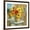Brown Frame, variant on Art.com Sunflowers by the Sea Crop Stretched Canvas Print Wall Art by Danhui Nai, 16" x 16"