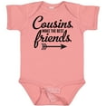 thumbnail image 3 of Inktastic Cousins Make the Best Friends with Arrow Boys or Girls Baby Bodysuit, 3 of 5