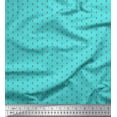 thumbnail image 1 of Soimoi Crepe Silk Fabric Geometric Small Print Fabric by The Yard 42 Inch Wide, 1 of 1
