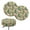 Cactus Flower, variant on ZUXONGSY Sunflower Butterfly Stool Covers Cushion Set of 2 Piece Size M Round Chair Covers with Elastic Bottom Round Padded Cushioned 13"-15" Bar Stool Cushions Cover Home Decor