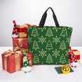 thumbnail image 4 of Disketp Christmas (2) Bolsa Tote de Lona para Mujer, Bolso de Hombro y Cruzado con Cierre de Cremallera, 4 of 4