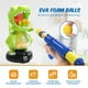 thumbnail image 4 of EagleStone Juguetes de tiro de dinosaurios para niños de 5 6 7 8 9 años, juegos electrónicos para niños con pistola de bomba de aire, registro de puntuación LCD, sonido, 24 bolas de espuma, regalo de, 4 of 5