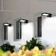 thumbnail image 3 of Lámpara de pared con sensor LED para exteriores, alimentada por energía solar, para jardín, 3 of 11