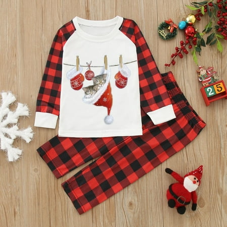 

Stormdoing 2023 Christmas Pajamas For Kids Organic Cotton Animal Boys Christmas Pajamas Holiday